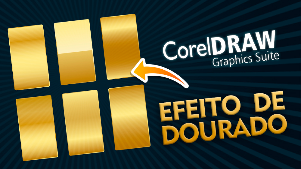 Como Fazer Efeito Dourado No Corel Draw