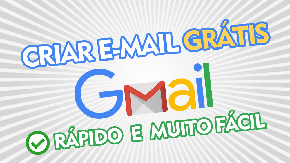 Como criar um EMAIL GRÁTIS no Gmail da google - Fácil e rápido