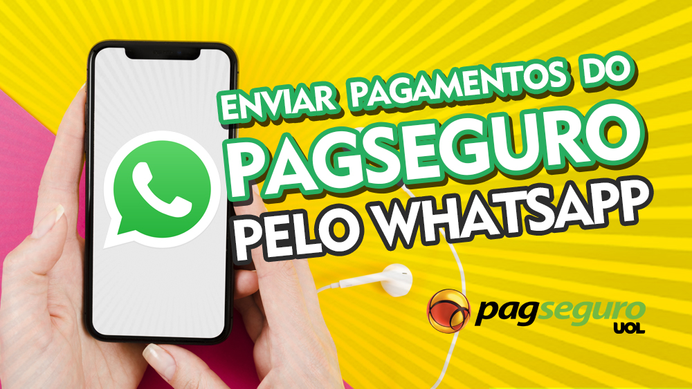 Enviar link de pagamento do Pagseguro para whatsapp pelo celular