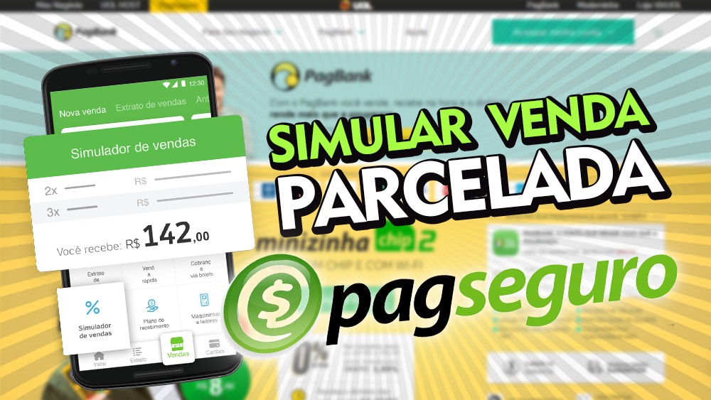 Como simular vendas parceladas pelo Pagseguro sem maquininha