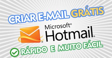 Como criar um email no Hotmail