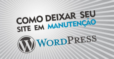 Como colocar site em manutenção ou em construção no WordPress