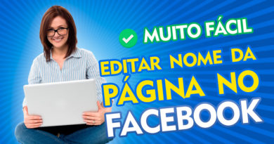 Como mudar o nome da página no Facebook