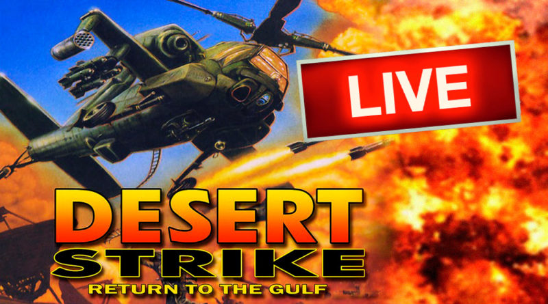 Desert Strike Return to the Gulf AO VIVO - Jogos antigos