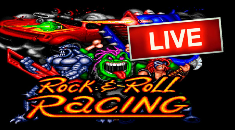 Rock N' Roll Racing AO VIVO - Jogos antigos