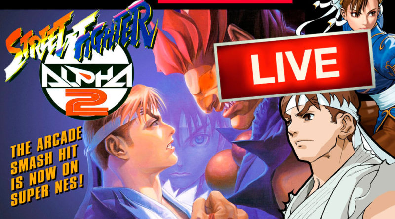 Street Fighter Alpha 2 AO VIVO