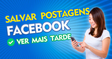 Como salvar postagens do Facebook para ver mais tarde