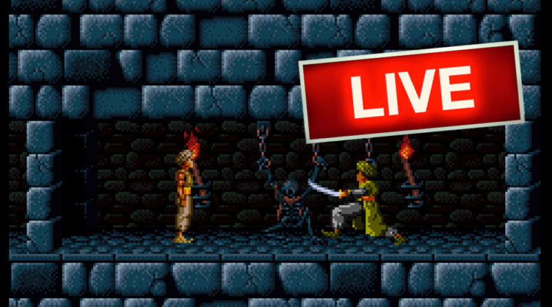 Prince of Persia AO VIVO - Jogos antigos