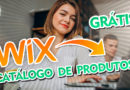 Como criar um catálogo de produtos grátis pelo Wix