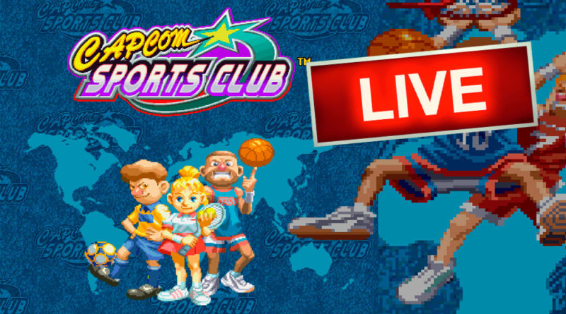 Capcom Sports Club AO VIVO - Jogos antigos