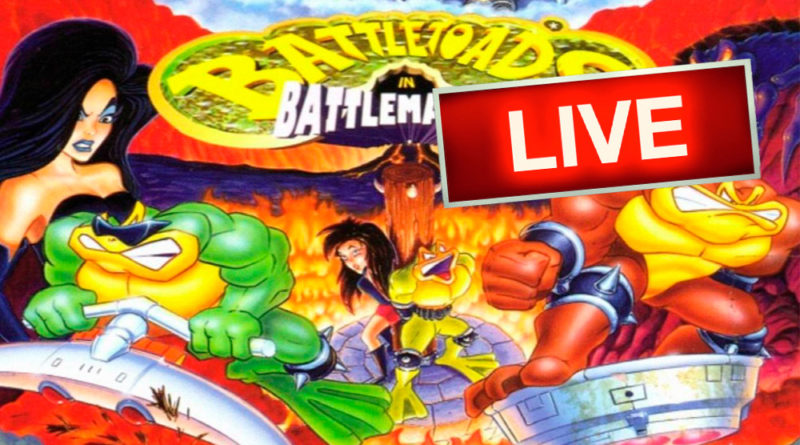 Battletoads in Battlemaniacs AO VIVO - Jogos antigos