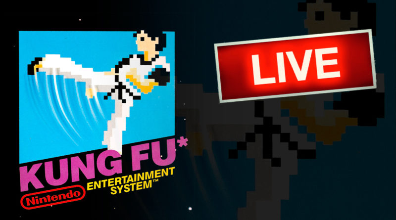 Kung Fu Master (NES) AO VIVO - Jogos antigos