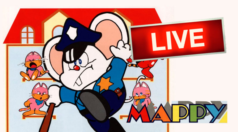 Mappy (NES) AO VIVO - Jogos antigos