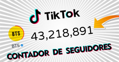 Como ver contador de seguidores em tempo real para TikTok