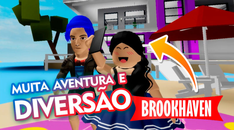Muita aventura e diversão jogando Brookhaven no Roblox AO VIVO