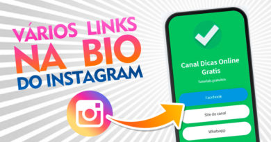 Como colocar vários sites na bio do Instagram