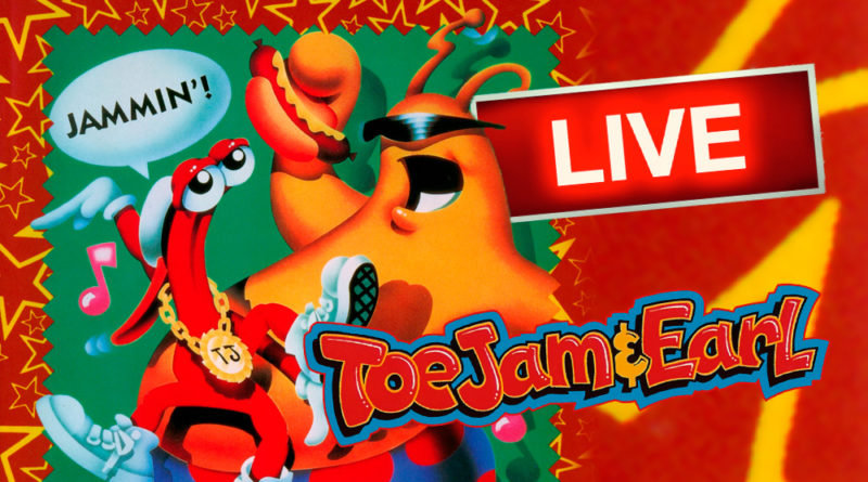 ToeJam & Earl (Mega Drive) AO VIVO - Jogos antigos