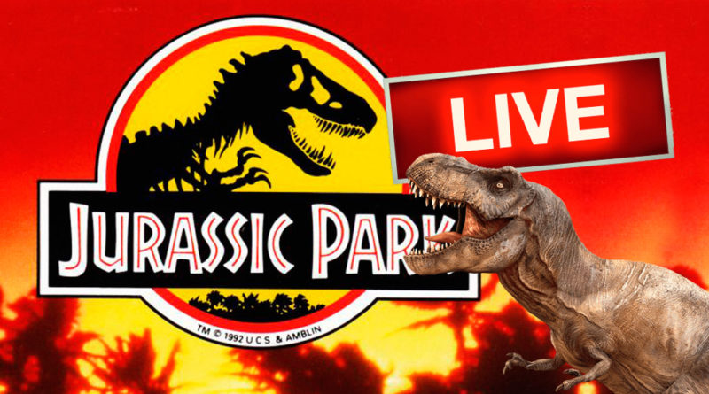 Jurassic Park (Mega Drive) AO VIVO - Jogos antigos