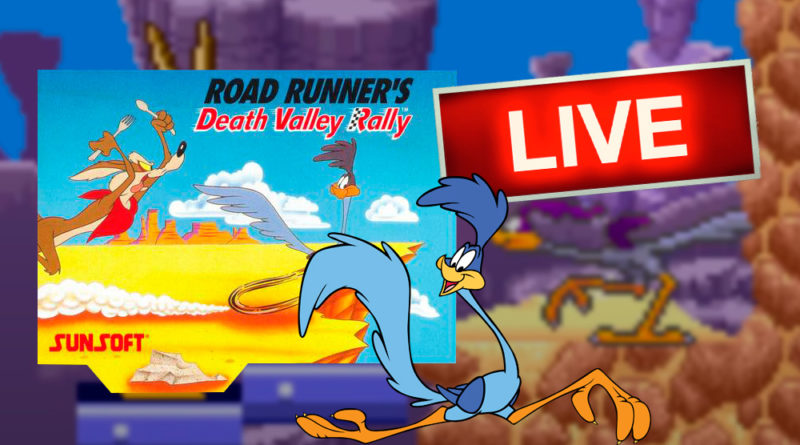 Road Runner's Death Valley Rally (Super Nintendo) AO VIVO - Jogos antigos