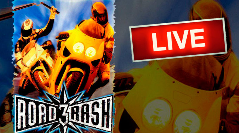 Road Rash 3 (Mega Drive) AO VIVO - Jogos antigos