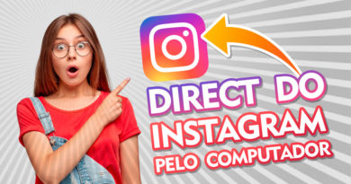 Como usar o direct do Instagram no computador ou Notebook