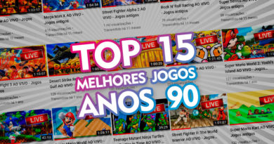 TOP 15 Melhores Jogos dos Anos 90