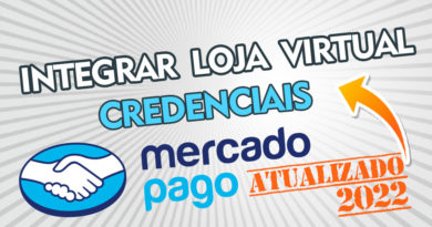 Como gerar token ou credenciais para integrar Mercado Pago na loja virtual em 2022