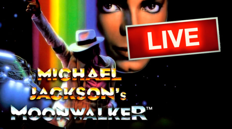 Michael Jackson's Moonwalker (Mega Drive) AO VIVO - Jogos antigos