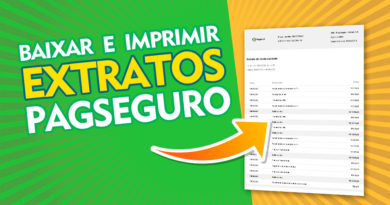 Como baixar e imprimir extratos do Pagbank Pagseguro