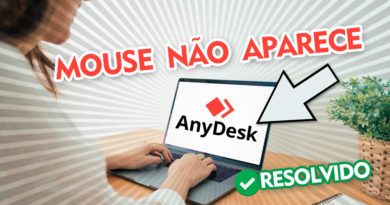 Mouse não esta aparecendo no Anydesk o Que fazer