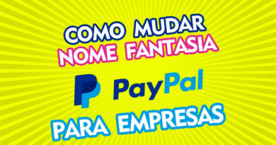 Como mudar o nome fantasia no Paypal