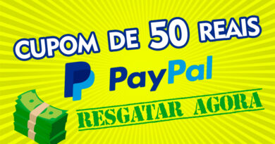Como ganhar Cupom de 50 reais do Paypal e resgatar dinheiro