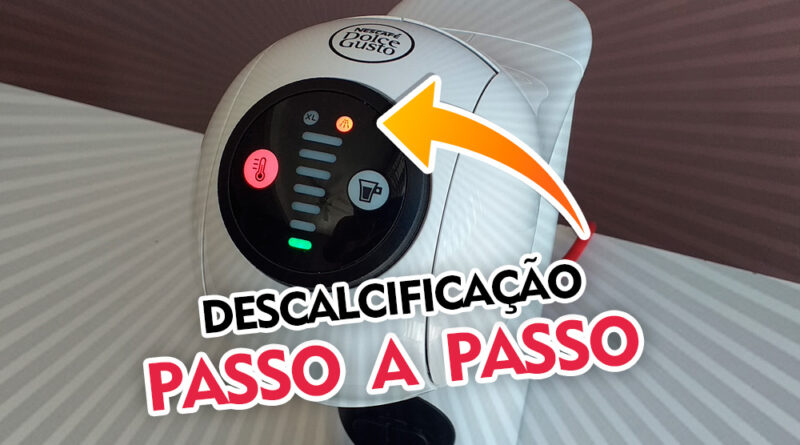 Como descalcificar e limpar cafeteira Dolce Gusto NESCAFÉ passo a passo