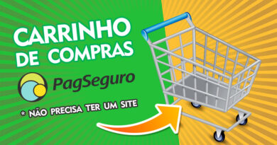 Como criar sacola carrinho de compras no Pagseguro