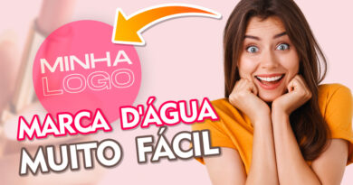 Como fazer MARCA D'ÁGUA grátis com o Canva