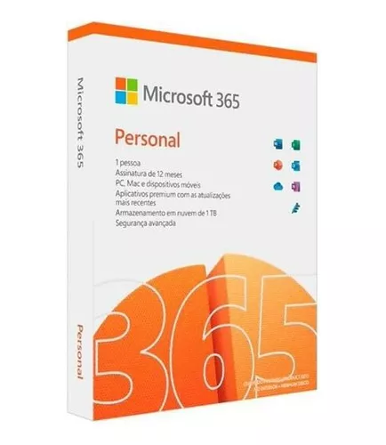 Microsoft Office 365 Personal Licença para 1 Ano