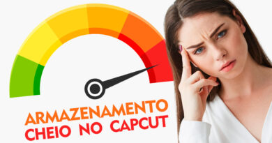 Capcut online com armazenamento cheio o que fazer