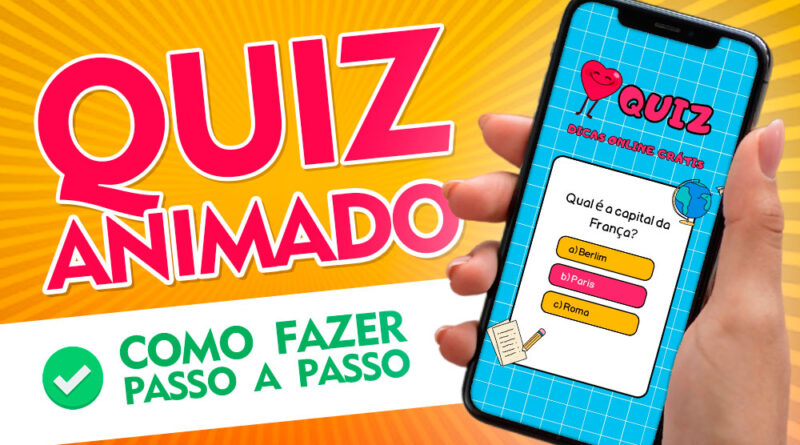 Como fazer vídeo de Quiz animado