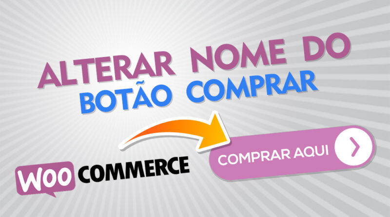 Como alterar o nome do Botão Comprar no Wordpress