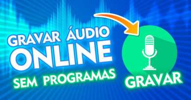 Gravador de voz sem precisar instalar programas