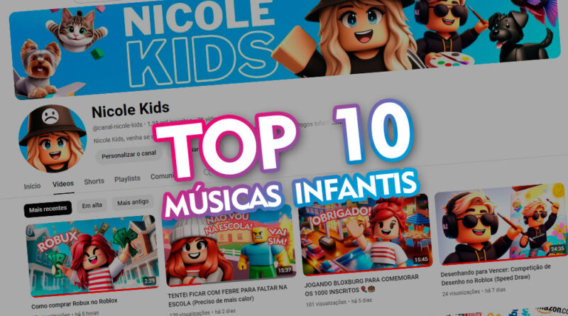 Top 10 Músicas Grátis para usar em Canal Infantil