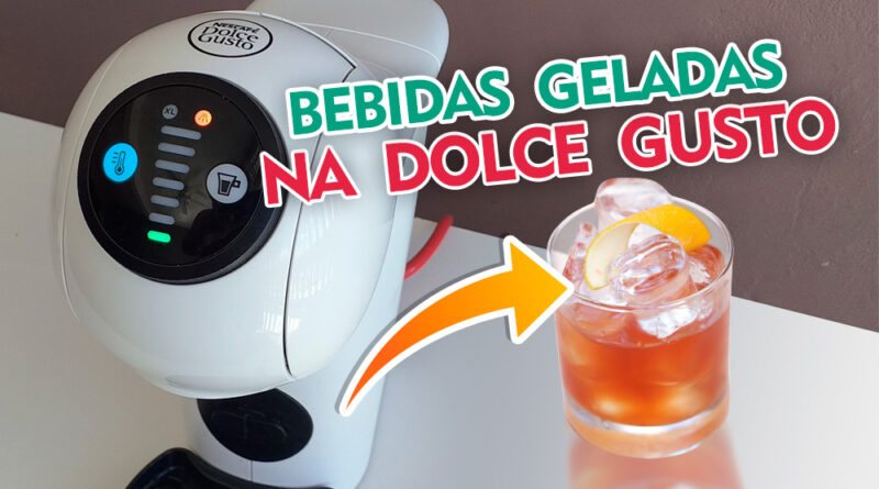 Como fazer bebidas geladas na Dolce Gusto