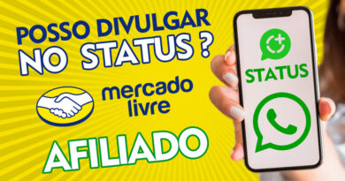 Posso divulgar link de Afiliado do Mercado Livre no Status do Whatsapp