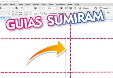 Linhas guias do Corel sumiram como voltar ao normal