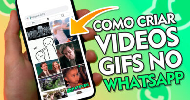 Como fazer um Vídeo virar Figurinha no WhatsApp