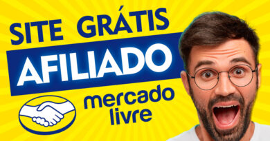 Como Criar Site GRÁTIS de AFILIADOS Mercado Livre no WIX