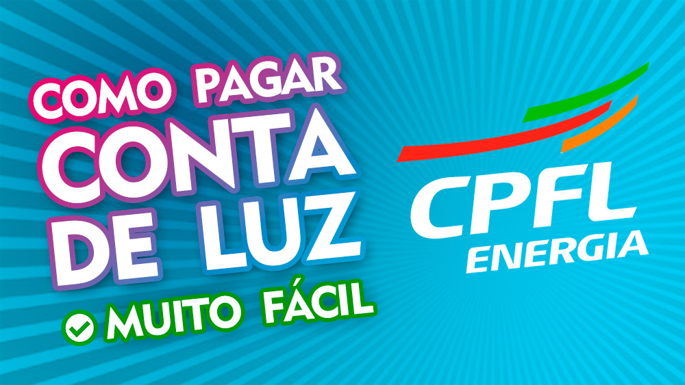 Como Pagar Conta de Luz da CPFL