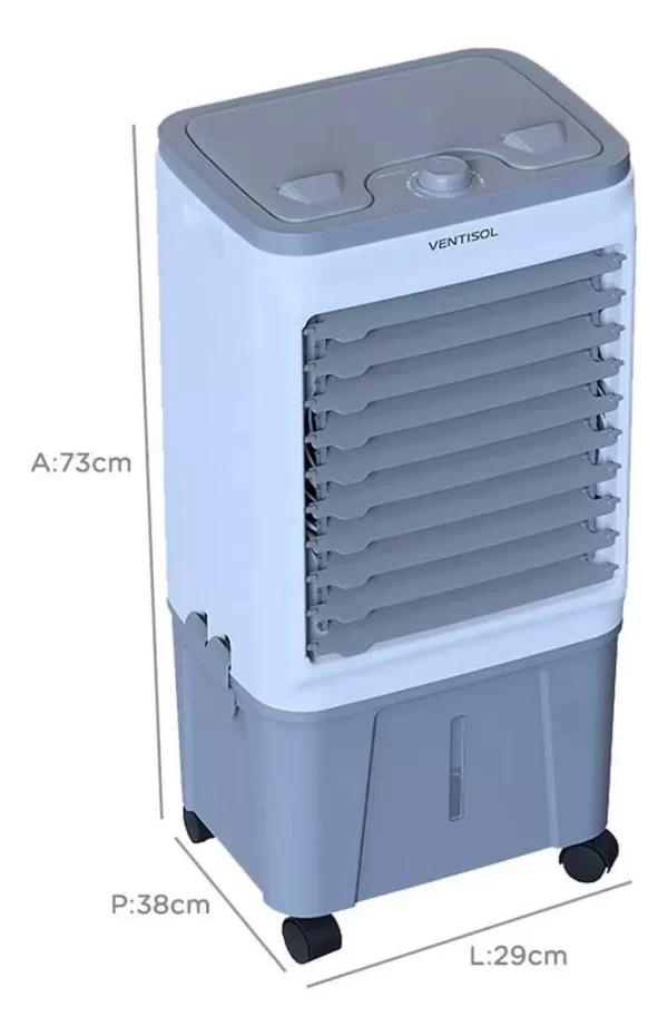 Climatizador Ar Frio Portátil Evaporativo 16 Litros Umidificador Ventisol CLIN 16