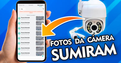 Fotos da Câmera ICSEE Sumiram