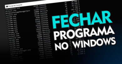 Como fechar um programa travado no Windows